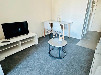 Furnished One bedroom with Car Park at 135 Hobson
