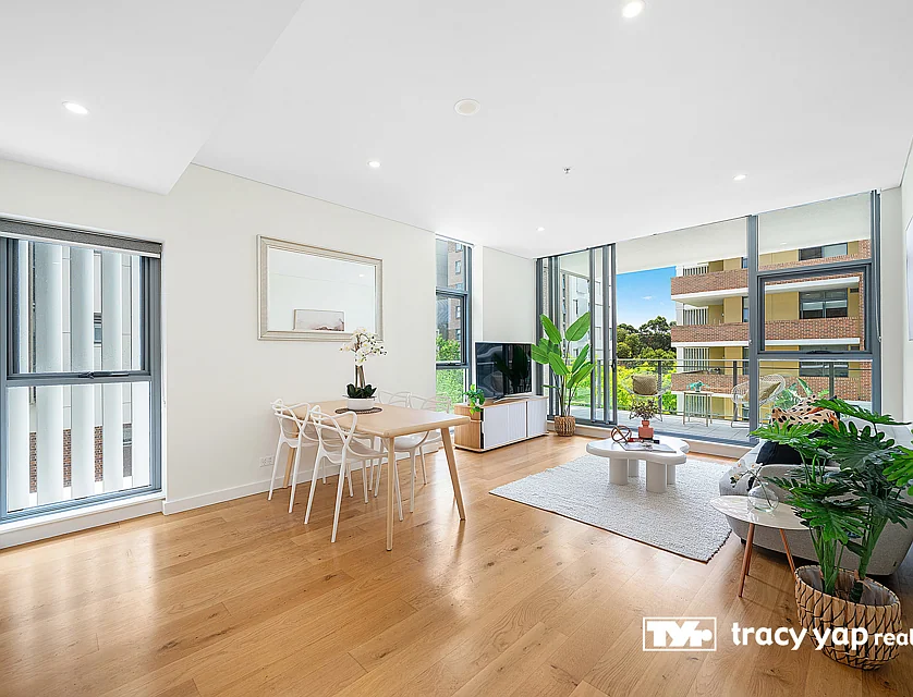 206/5 Mooltan Avenue, Macquarie Park, Upper North Shore, 2 ਕਮਰੇ, 2 ਬਾਥਰੂਮ, Apartment