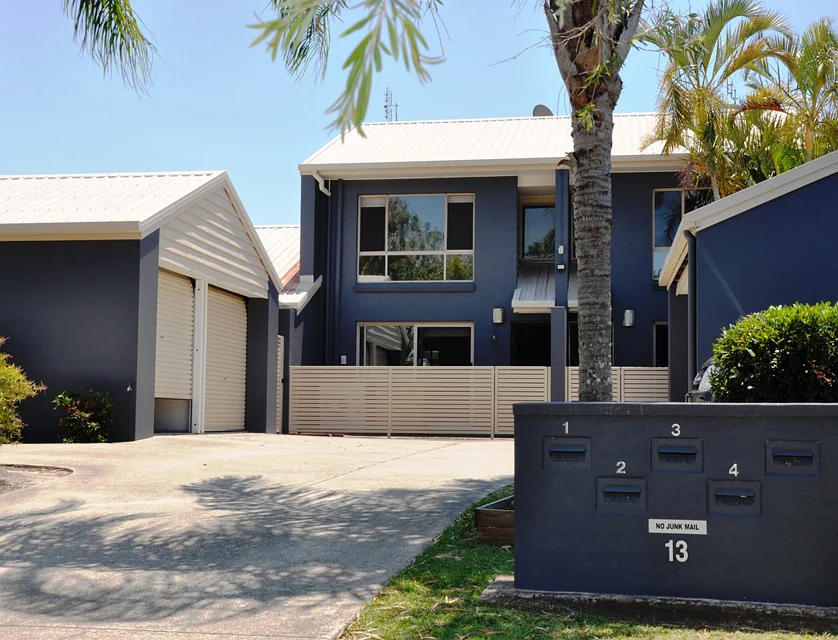 2/13 Carrothool Place, Mooloolaba, Sunshine Coast, 2 غرف, 1 حمامات, Townhouse