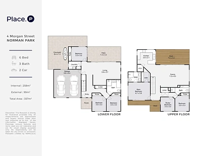 4 Morgan Street, Norman Park, QLD 4170, 5房, 3浴, House