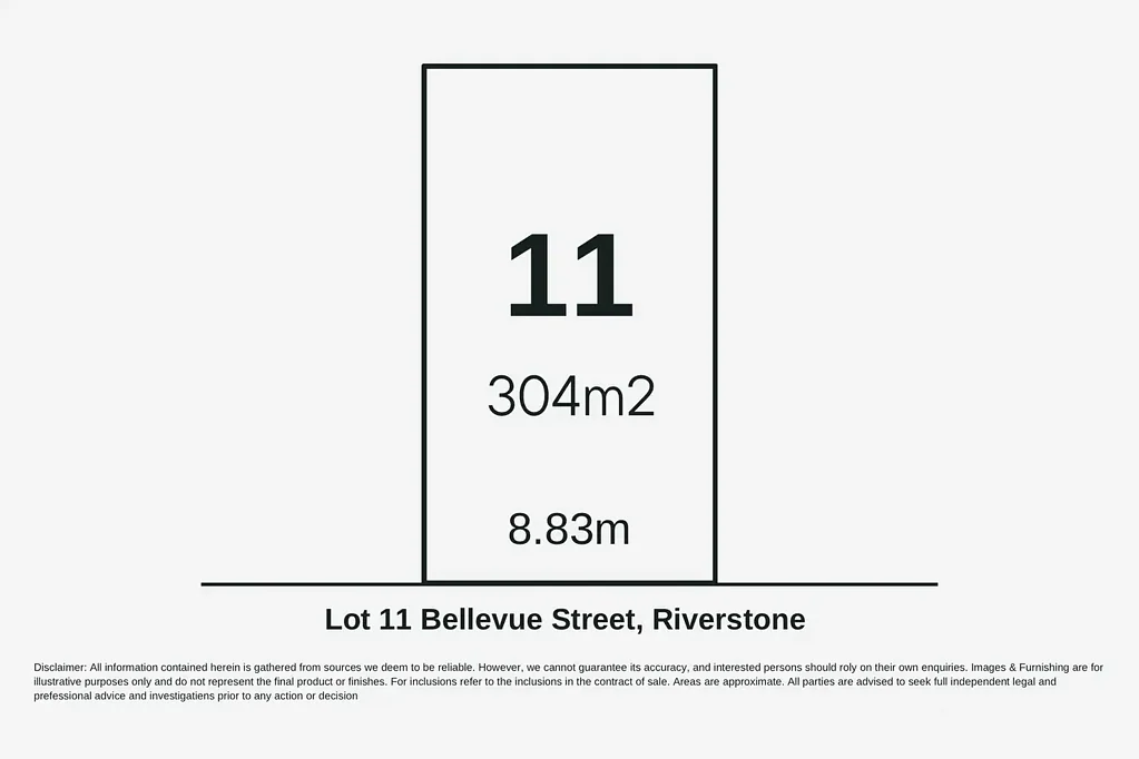 Riverstone 304m² Registered Block | 8.83m Frontage | Zero Lot I Perfect for First Home Buyers, Investors & Downsizers