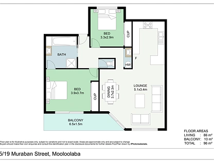 5/19 Muraban Street, Mooloolaba, Sunshine Coast, 2 રૂમ, 1 બાથરૂમ, Apartment