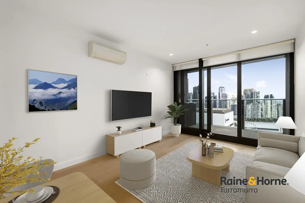 Docklands 1कमरा Elevated City living with stunning views in the prestigious MQ Tower!