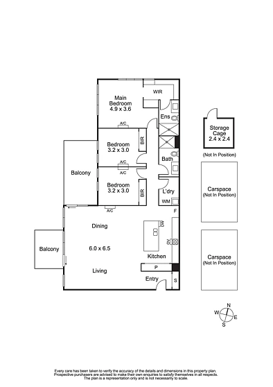 201/32 Adrian Street, Chadstone, VIC 3148, 3房, 2浴, Apartment