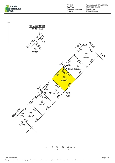 15 Gulfview Drive, Tickera, SA 5555, 0 slaapkamers, 0 badkamers, Section