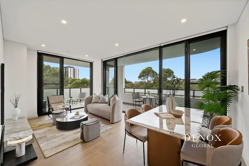 Macquarie Park 2房 Herring Rd精装两居 Miele厨电 滨溪景致 天台花园 邻Macquarie Centre 步达大学 NEAR NEW LUXURY LIVING WITH POOL, GYM & BBQ FACILITIES