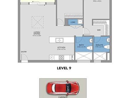 905/380 Forest Road, Hurstville, NSW 2220, 2房, 2浴, 公寓