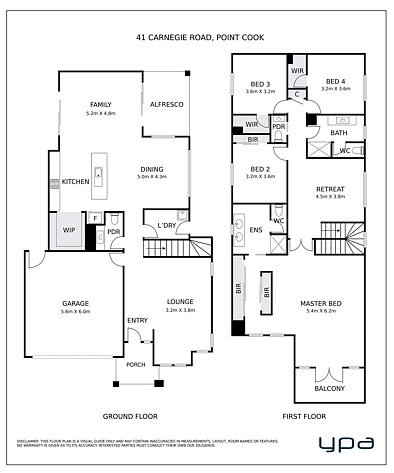 41 Carnegie Road, Point Cook, VIC 3030, 4房, 2浴, House
