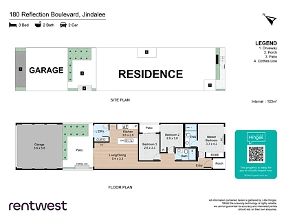 180 Reflection Bvd, Jindalee, WA 6036, 3 slaapkamers, 2 badkamers, House