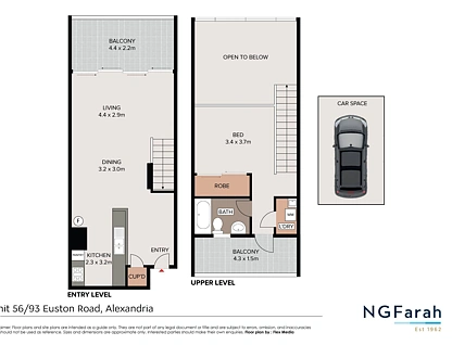 56/93-103 Euston Road, Alexandria, Sydney CBD, 1 phòng ngủ, 1 phòng tắm, Apartment