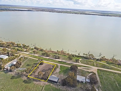 ਹਵਾਈ ਦ੍ਰਿਸ਼ - 122 McFarlane Road, Lake Charm, VIC 3581