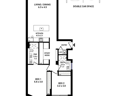204/2 Stanley Street, Vaucluse, Eastern Suburbs, 2 rūma, 2 rūma horoi, Apartment