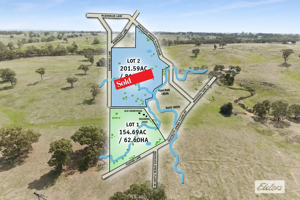 Mia Mia 356.28 Acres / 144.18 Hectares, Grazing, Fodder Production and Lifestyle, Selling 'As a Whole' or in 2 Lots