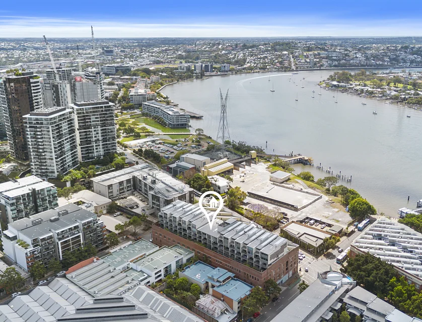 7/8 Skyring Terrace, Teneriffe, Brisbane - Inner City Region, 2部屋, 1バスルーム, Apartment