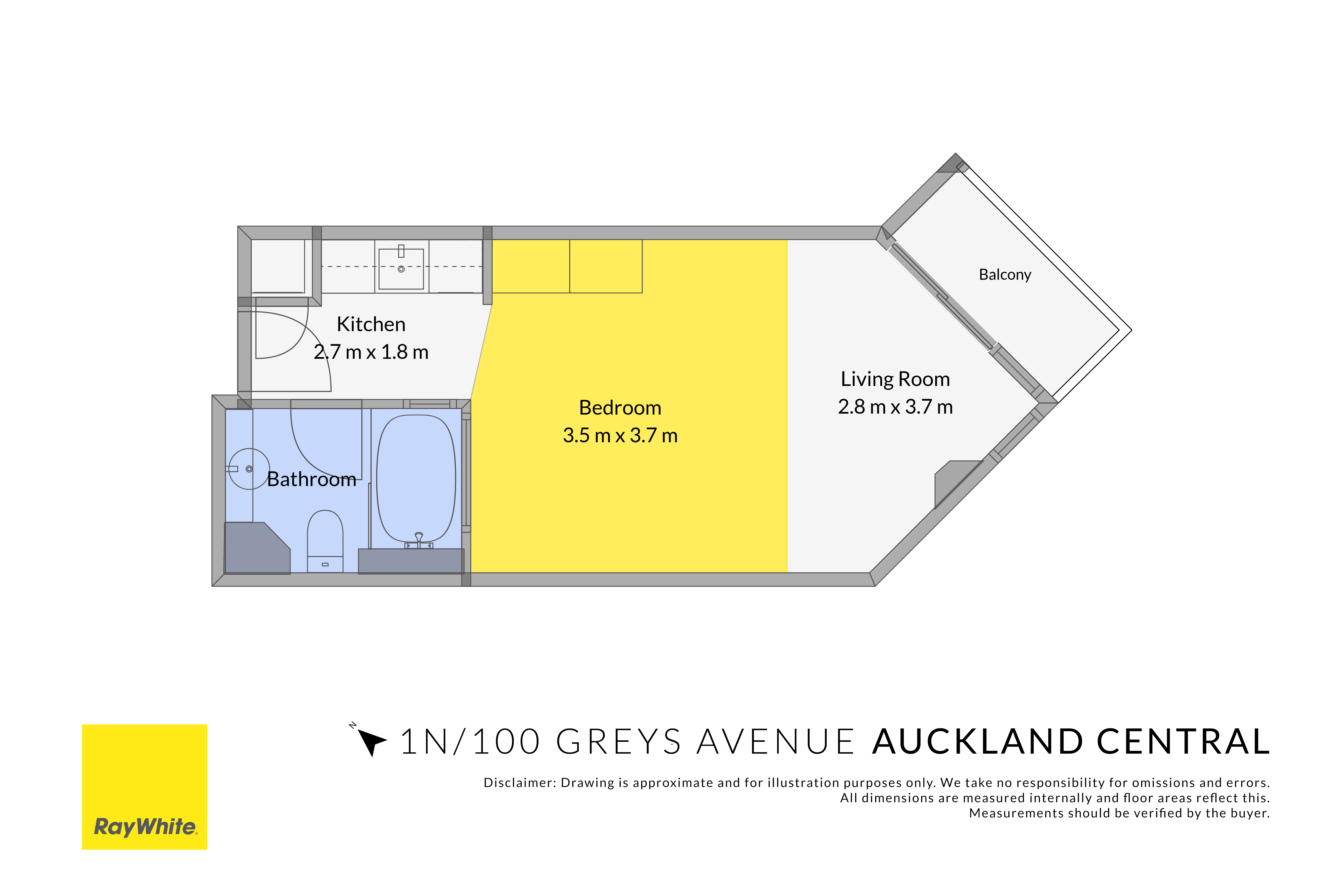 1N/100 Greys Avenue, Auckland Central, photo 4