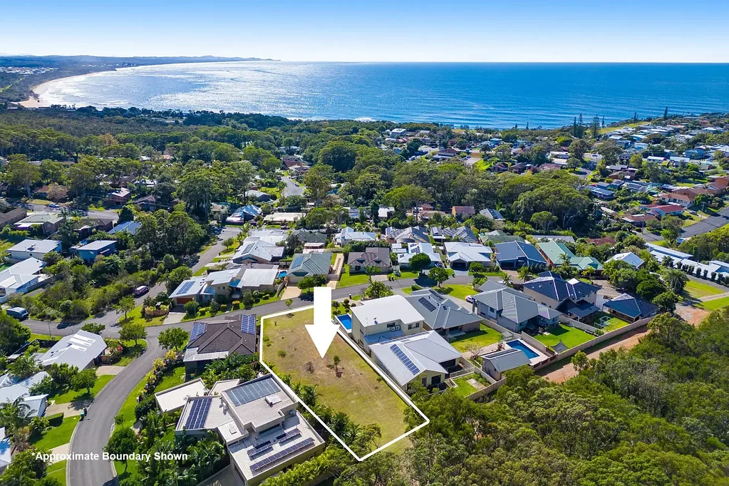 Bonny Hills  Spectacular Ocean View Land – 1,280m² with Northerly Aspect