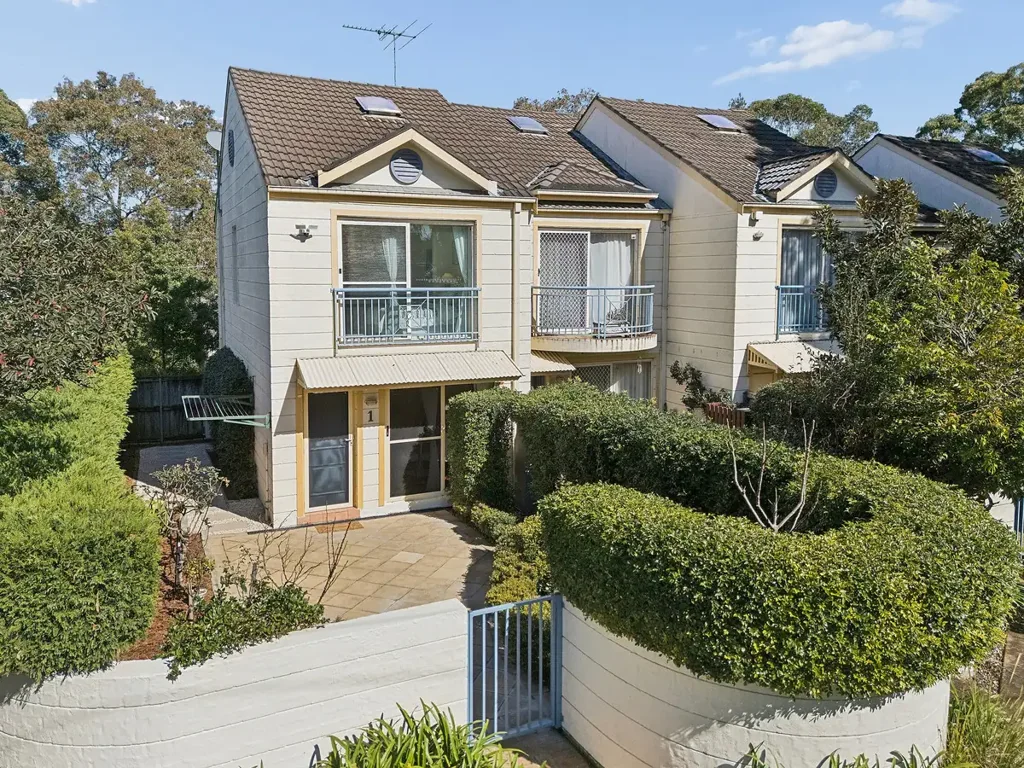 Marsfield 2房 朝东北联排别墅 | 庭院与花园 Northeast Facing Townhouse | Courtyard & Garden