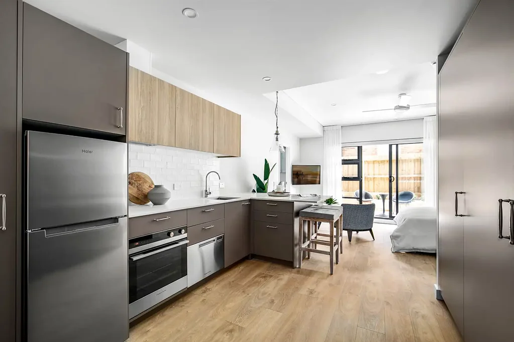Partly Furnished Studio Close to the Beach
