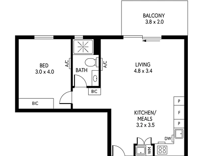 505/297 Pirie Street, Adelaide, Adelaide CBD, 1 રૂમ, 1 બાથરૂમ, Apartment