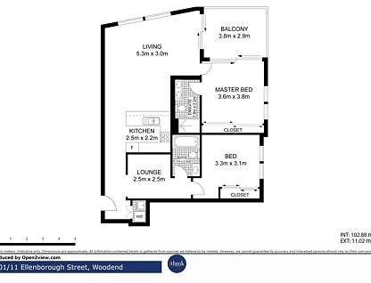 601/11 Ellenborough Street, Ipswich, Ipswich - Greater Region, 2房, 2浴, Apartment