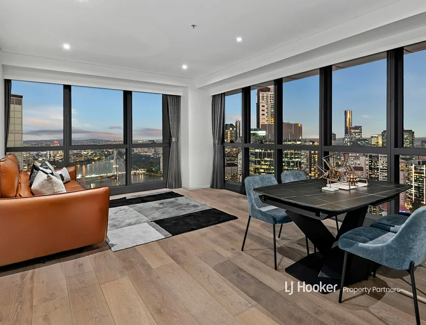 4202/501 Adelaide Street, Brisbane City, Brisbane - Inner City Region, 3 कमरे, 2 बाथरूम, Apartment