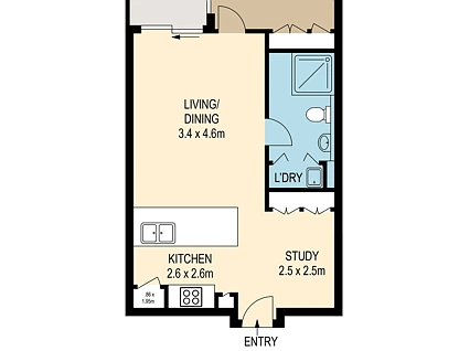 1003/959 Ann Street, Fortitude Valley, Brisbane - Inner City Region, 1房, 1浴, Apartment