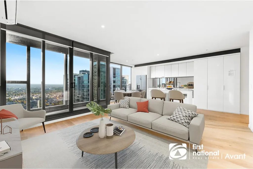 Melbourne 3房 市中心豪邸 3卧室宽绰 豪华设备 开放厨房 全景视野  主卧套间  大储物空间 阳台休闲  双车位 空中花园尊享 顶级配套设施一应俱全 Discover Your Dream Home in Melbourne!