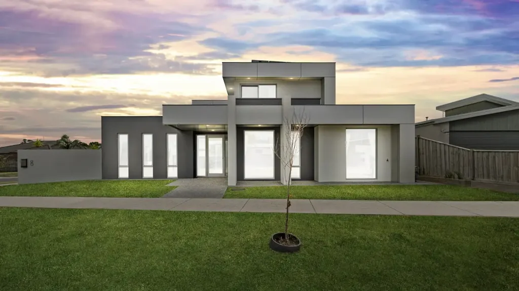 Newborough 4房  Exquisite Luxury Living: Custom Two-Storey Entertainer's Haven with Poolside Bliss