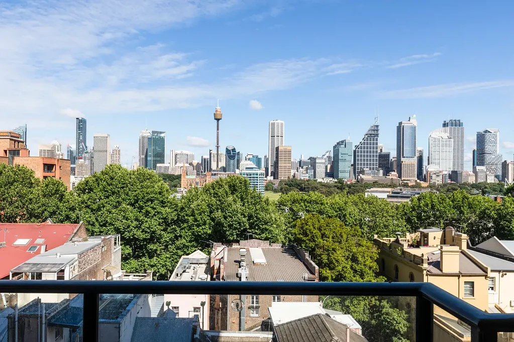 Wide Sydney panoramas in 'Springfield Towers'