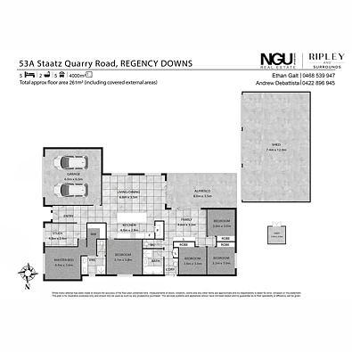 53A Staatz Quarry Road, Regency Downs, QLD 4341, 5 Bedrooms, 2 Bathrooms, House