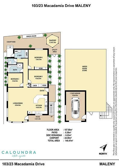 103/23 Macadamia Drive, Maleny, QLD 4552, 3 slaapkamers, 1 badkamers, House