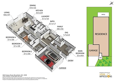 326 Clarkes Road, Brookfield, VIC 3338, 4房, 2浴, House