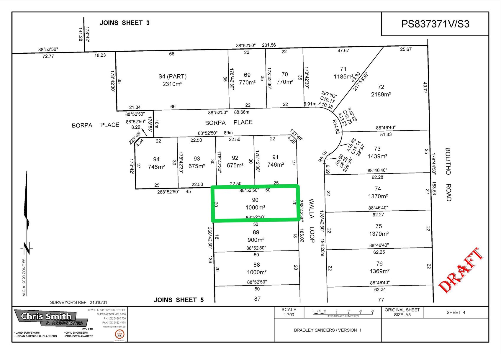 4 WALLA LOOP, KYABRAM VIC 3620, 0部屋, 0バスルーム, Section