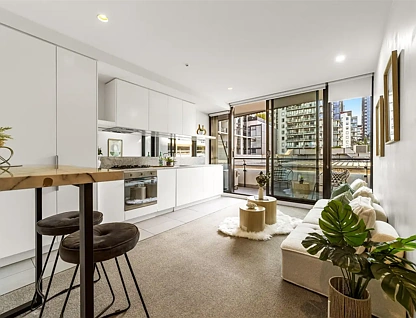 303/52 Park St, South Melbourne, Melbourne CBD, 1 ห้องนอน, 1 ห้องน้ำ, Apartment