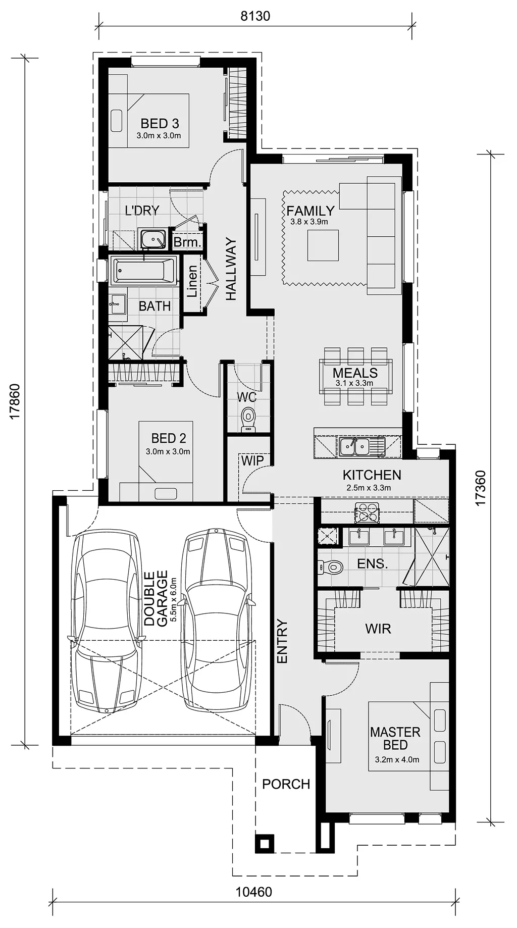 Lot 314 Splitters Rd, Diggers Rest, VIC 3427, 3房, 2浴, House