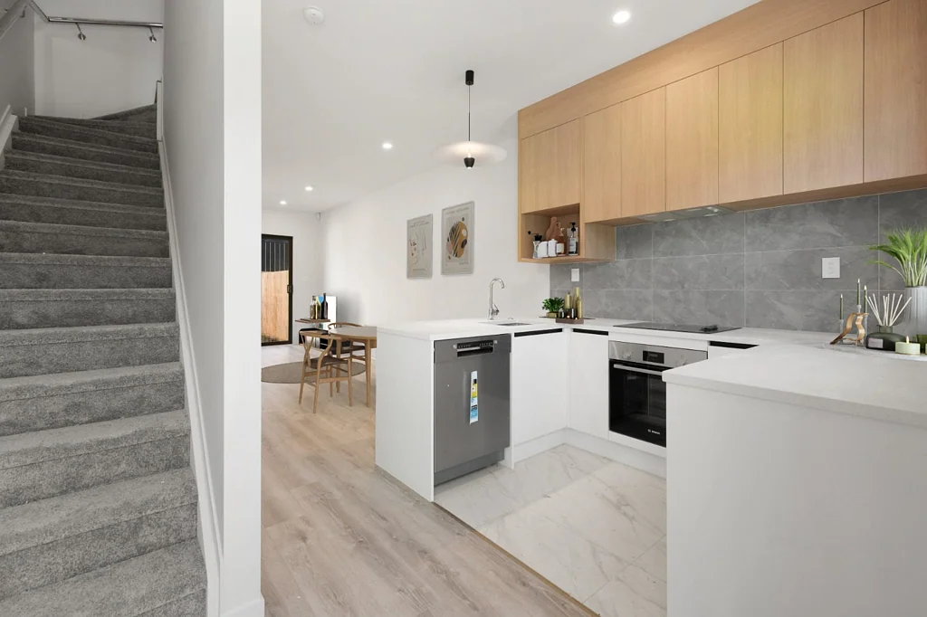 This brand new two bedroom, Two bathroom + Study townhouse is now available for rent.