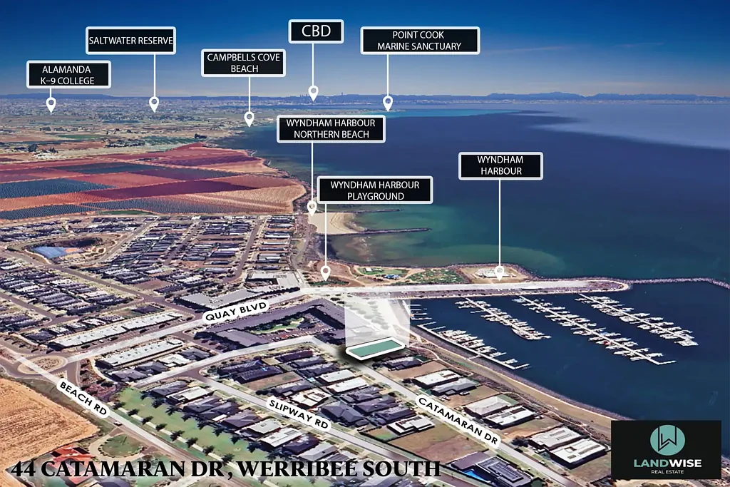 Werribee South Build Your Dream Waterfront Home in Wyndham Harbour !!