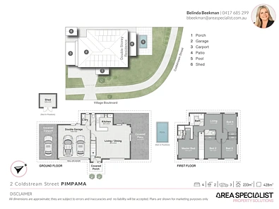 2 Coldstream Street, Pimpama, QLD 4209, 4房, 2浴, House
