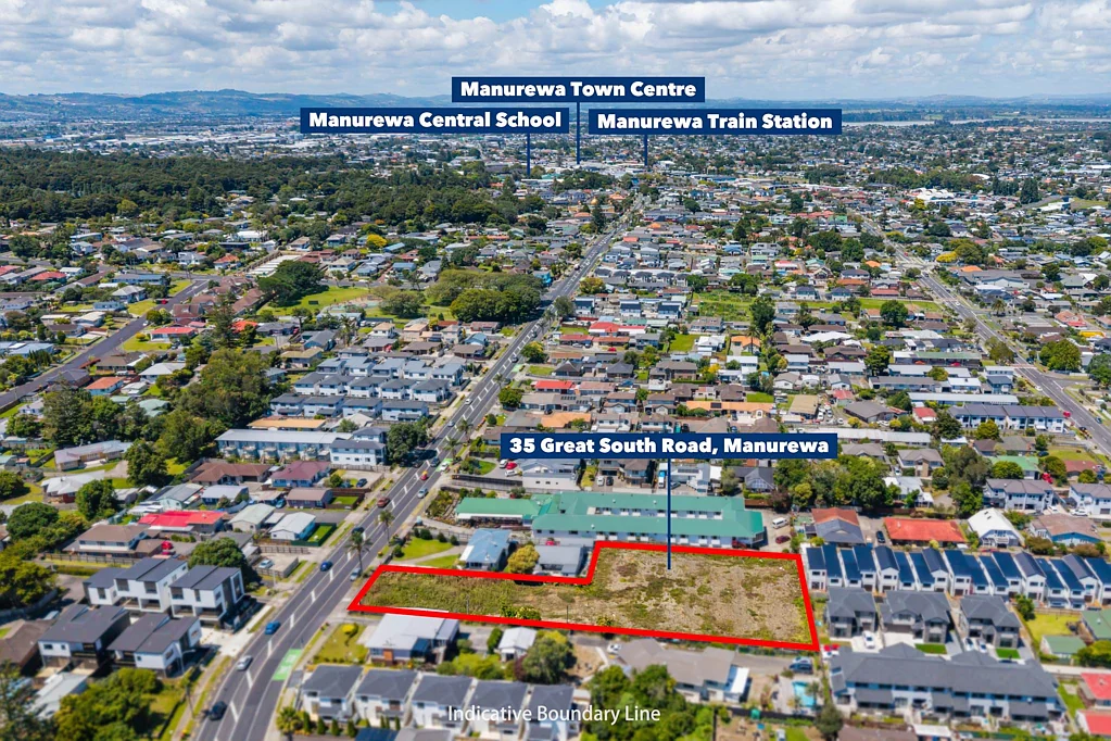 Manurewa  3,129m² Prime Development Site with RC