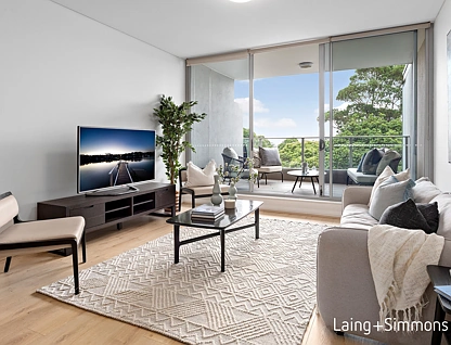 604/4 Duntroon Avenue, St Leonards, Lower North Shore, 2 침실, 2 욕실, Apartment