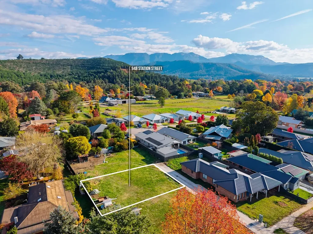 Porepunkah VACANT LAND - TITLED & READY TO BUILD NOW!