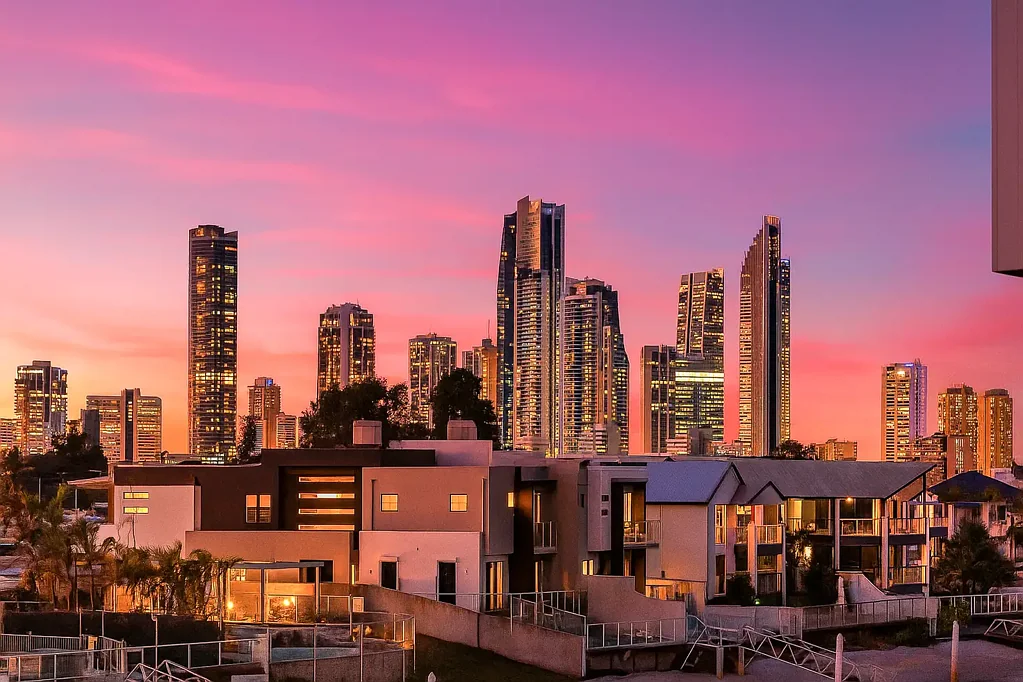 Surfers Paradise 3 Bedroom North-Facing Waterfront Haven with Contemporary Flair