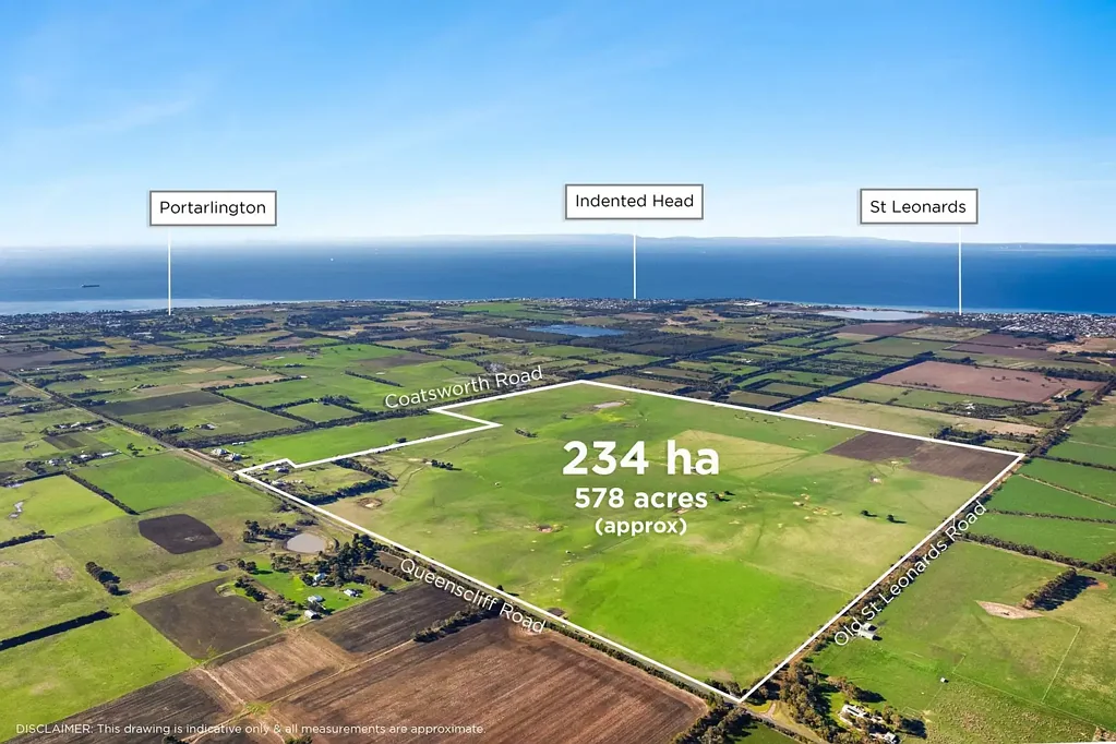 Portarlington 4 Slaapkamer "Waverley" | Exceptional Large Acreage Offering Development Potential