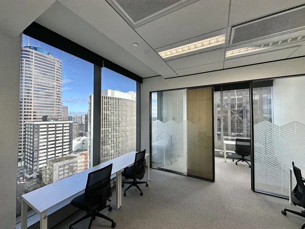Auckland Central Corner office in Commercial Bay