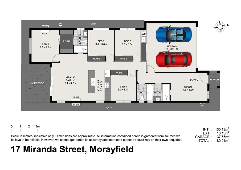17 Miranda Street, Morayfield, QLD 4506, 4 slaapkamers, 2 badkamers, House