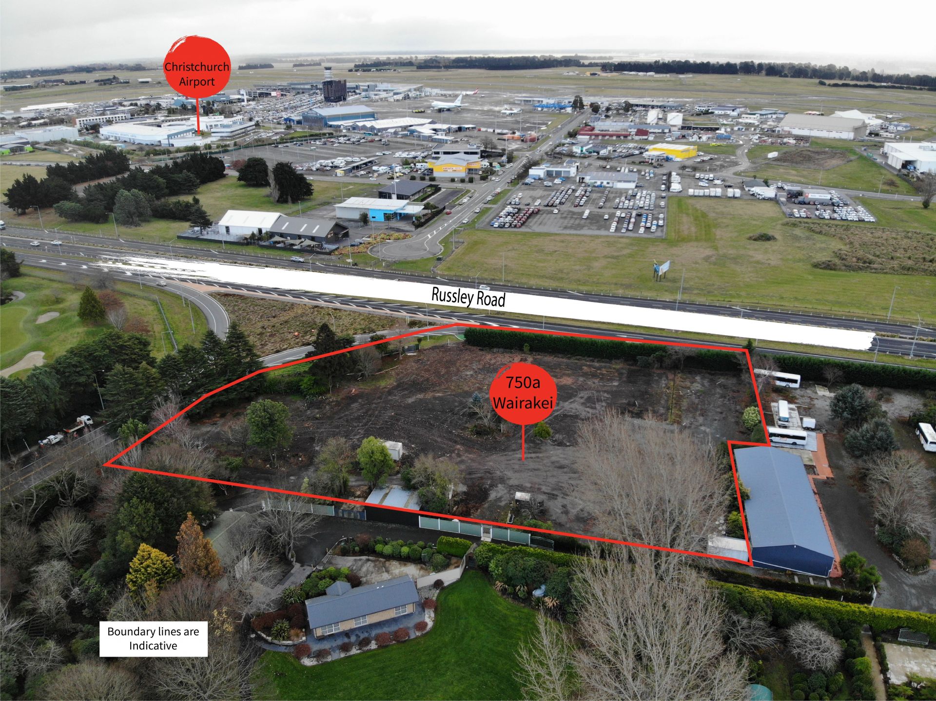 750a Wairakei Road, Burnside, Christchurch, 0 Kuwarto, 1 Banyo