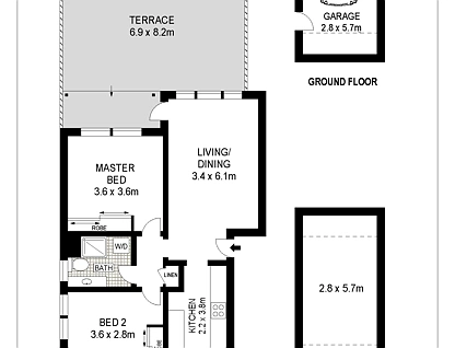 7/38 Beach Street, Curl Curl, Northern Beaches, 2部屋, 1バスルーム, Apartment