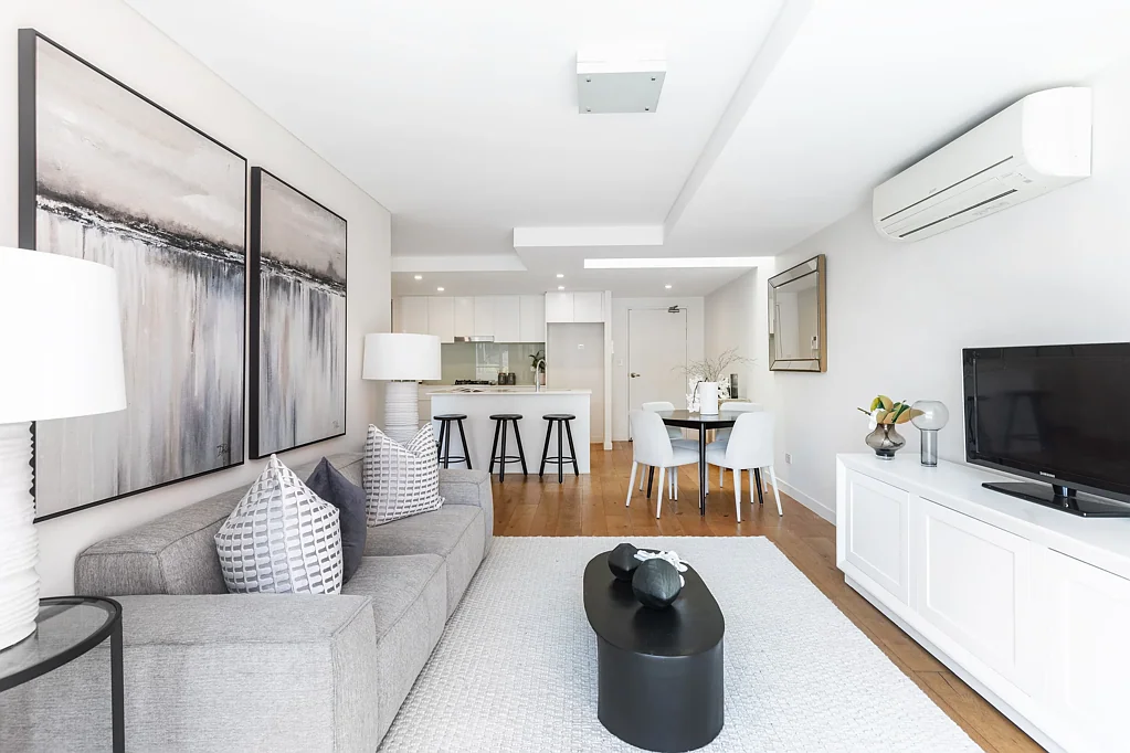 Spacious Living with Impressive Natural Light