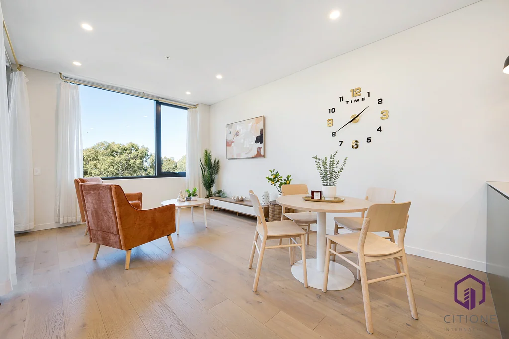 Macquarie Park 1Kwarto Spacious 1 Bed + Separate Study | Contemporary Midtown Living
