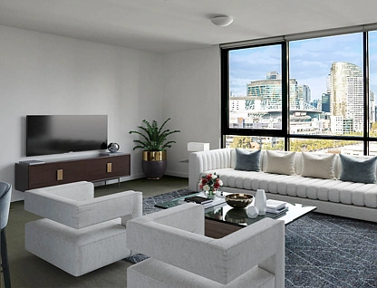 1201/8 Marmion Place, Docklands, Melbourne CBD, 2房, 2浴, Apartment